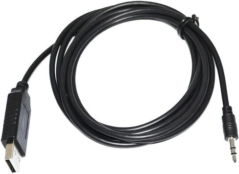 FT232RL CHIP USB RS232 to TRS 3.5MM Stereo Audio Jack AJ Serial Programming Cable USB-RS232-AJ Serial Converter KABLE(1.8m,T-TXD R-GND S-RXD) in Saudi Arabia