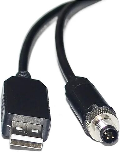 FT232RL CHIP USB to M8 3-PIN Male RS232 Converter Serial Communication Cable for SERVO Drives to PC KABLE(1.8m) in Saudi Arabia