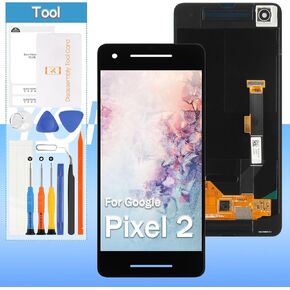 Screen Replacement for Google Pixel 2 G011A LCD Display Touch Digitizer Replacement Assembly | 5.0''| with Repair Kits in Kuwait