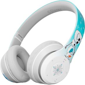 Disney Frozen Bluetooth Headphones - Over The Ear Bluetooth Wireless Headset with Built-in Mic and Up to 15 Hrs Playtime - Disney Frozen Gifts for Women Men All Fans of Olaf, Anna and Elsa Gifts in Saudi Arabia