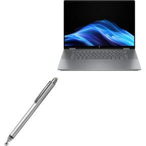 Boxwave Stylus Pen متوافق مع HP Omnibook X Flip 16 - Dualtip Capacitive Stylus ، Tip Tip Disc Tip Capacitive Pen - Metallic Silver in Kuwait