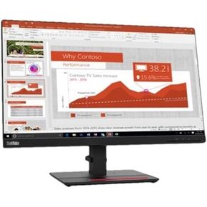 Lenovo Thinkvision T24I -20 23.8 "شاشة LCD كاملة HD Wled - 16: 9 - Raven Black in Kuwait