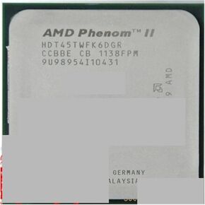 A PH II X6 1045T CPU Processor Six-Core 2.7GHz / 6M / 95W Socket AM3 AM2+ 938 PIN in Kuwait