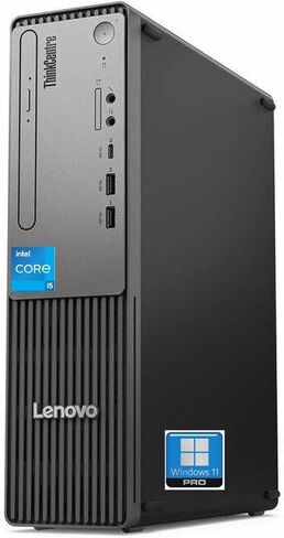 Lenovo Thinkcentre Neo 50s Gen 5 Business Desktop Computer ، Intel Core I5-14400 ، 32 GB RAM ، 1 TB SSD ، Wi-Fi 6 ، Bluetooth 5.3 ، عامل الشكل الصغير ، Win 11 Pro ، Black in Saudi Arabia