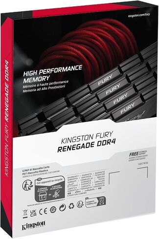 Kingston Fury Renegade 16GB 4800MT/S DDR4 CL19 DIMM (KIT OF 2) MEMORTOP MEMORTOP - KF448C19RB2K2/16 in Saudi Arabia