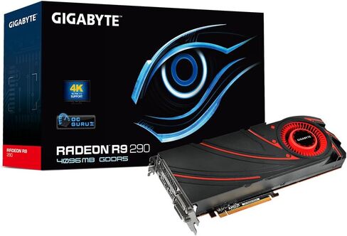 GIGABYTE R9 290 GDDR5-4GB 2XDVI/HDMI/DP CARD in Kuwait