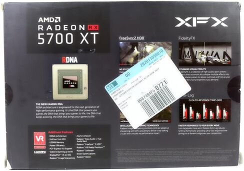 XFX Rx 5700 XT Raw II 8GB GDDR6 1905MHz 3xDP HDMI PCI Express 4.0 Graphics Card Rx-57XT8OFF6 (Renewed) in Saudi Arabia
