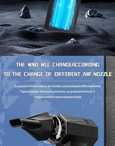 Air Electric Air Duster 110000 دورة في الدقيقة ، فائق الطاقة اللاسلكية ، منفاخ صغير قابل للتعديل مع شحن سريع ، ومنفاخ غبار للكمبيوتر ، ولوحة المفاتيح ، والمنزل ، والسيارة الخارجية in Saudi Arabia