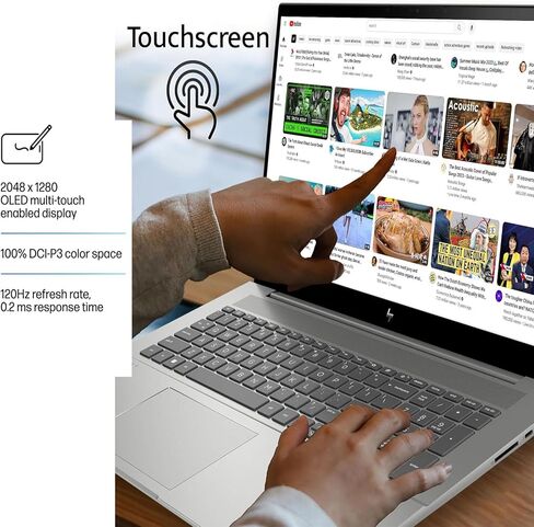 HP OMNIBOOK 7 laptop laptop -16inch 2K OLED 120HZ -INTEL CORE 9 270H BEAT AMD RYZEN 9 8945H -64GB RAM -1TB SSD -Windows 11 Pro Office 365 -Pusiness Computadora portát PC AI AI AI AI in Kuwait