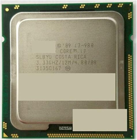 i7-980 i7 980 معالج وحدة المعالجة المركزية 3.33 جيجا هرتز 32NM ستة نواة 130 واو in Saudi Arabia