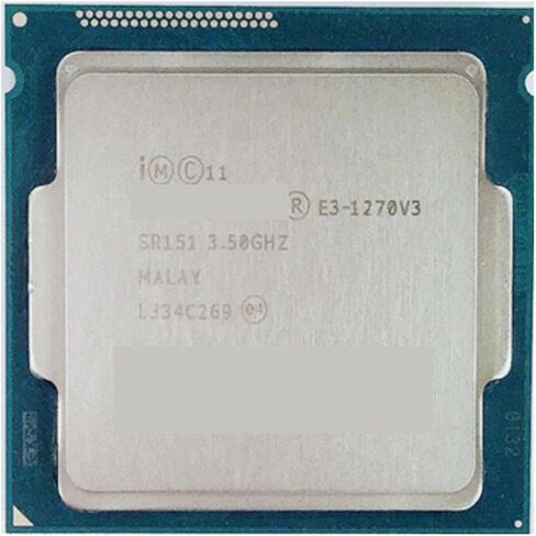E3-1270 V3 3.5GHz 4-CORES 8 MB LGA1150 80 W معالج الخادم E3-1270V3 CPU in Saudi Arabia