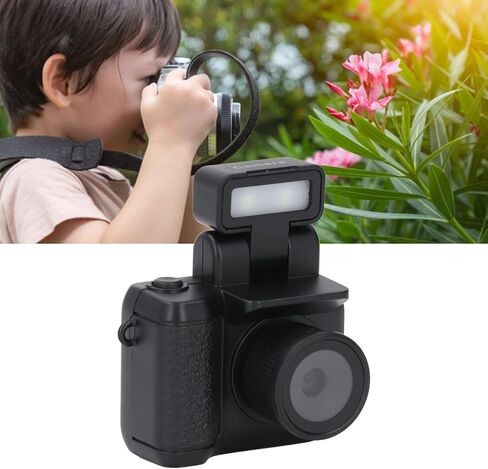yunir mini camera keychain recorder 1080p video recorder ، 1.44 "شاشة عالية الدقة ، عمر بطارية طويل ، كاميرات صغيرة صغيرة مضغوطة ، كاميرات صغيرة محمولة للغاية مع فلاش (بطاقة ذاكرة صغيرة 64 جرام) in Kuwait