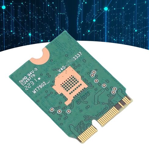 Zopsc WiFi 6e Wireless Card ، الفرقة 2.4 جيجا هرتز 5 جيجا هرتز 4200 ميغابت في الثانية M.2 NGFF مع 5.2 ، لمدة 10 11 in Saudi Arabia