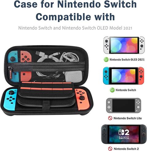 CATS CATS مضحك لـ Nintendo Switch Cute COOL GROOVY SWITCH OLED CASE COSOLE GAMES CASE SUMPLE in Saudi Arabia