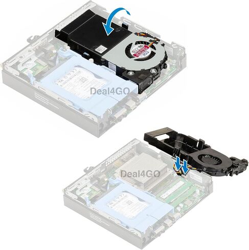 مروحة تبريد 12V CPU W/Blower 3XHPM VR79W استبدال Dell Optiplex 7050 7070 7060 Micro Desktop (MFF) in Saudi Arabia