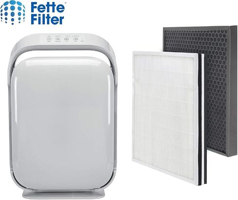 Fette Filter - FLT9200 True HEPA Air Purifier Filter H and Carbon Combo Pack Compatible with FLT9200 for AC9200 Air Purifier - (1 HEPA & 1 Carbon Filter) in Saudi Arabia