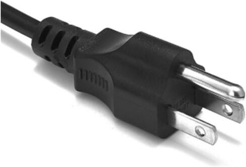 سلك الطاقة الأمريكي 3-plug من سلك الطاقة ثلاثية النواة 1.2 متر in Saudi Arabia