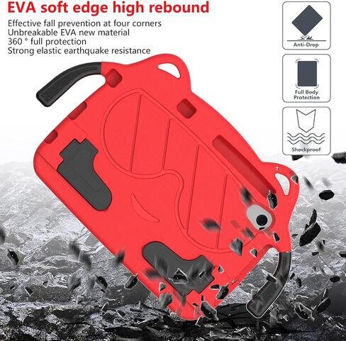 Travel Tablet Case Kids Compatible with Walmart Onn 8 Inch Gen 4 2024 Model 100135923 Tablet Case, Lightweight EVA Protective Case Kids Friendly Shockproof in Saudi Arabia