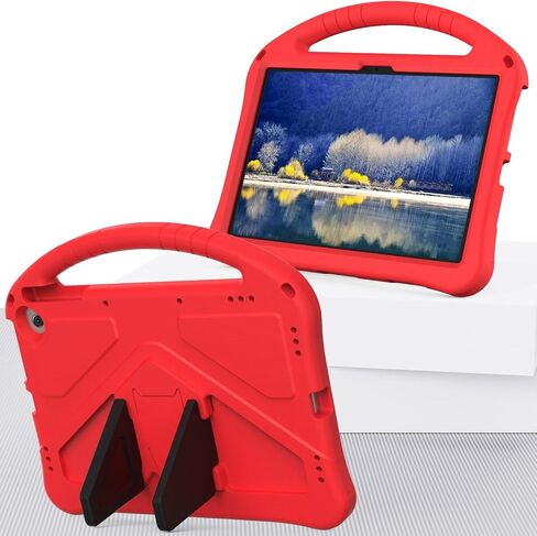 السفر على جهاز لوحي متوافق مع Fire Max 11 "Case 2023 إطلاق خفيفة الوزن EVA CASE مقاوم متوافق مع قرص مقبض مقبض مقبض الحالات الجهاز اللوحي مع حزام الكتف CO in Kuwait