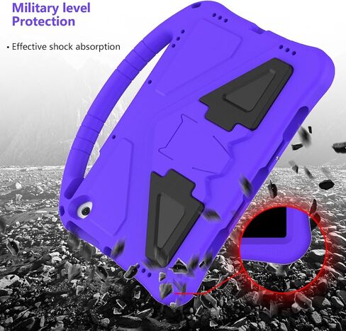السفر على جهاز لوحي متوافق مع Fire Max 11 "Case 2023 إطلاق خفيفة الوزن EVA CASE مقاوم متوافق مع قرص مقبض مقبض مقبض الحالات الجهاز اللوحي مع حزام الكتف CO in Kuwait