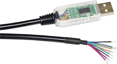 FT232RL Chip USB إلى RS422 Full Duplex 9 Core 9Pin نحن كابل الواجهة التسلسلية End End متوافق مع USB-RS422-WE-1800-BT (8M ، 5 Core) in Saudi Arabia