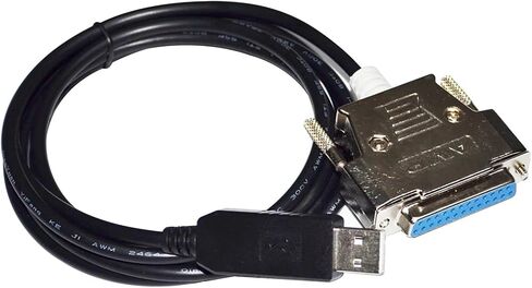 FT232RL RS232 USB to D-SUB 25PIN DB25 Female Adapter Serial Communication Cable for Automatic MICROPLATE Reader PN 75053(3metres,FT232RL CHIP) in Saudi Arabia