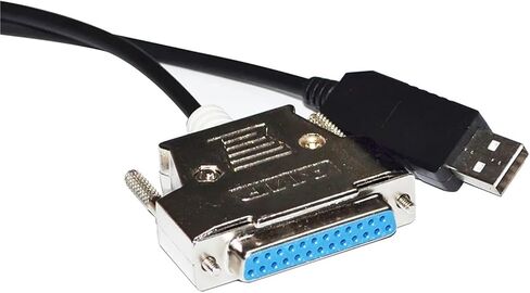 FT232RL RS232 USB to D-SUB 25PIN DB25 Female Adapter Serial Communication Cable for Automatic MICROPLATE Reader PN 75053(3metres,FT232RL CHIP) in Saudi Arabia