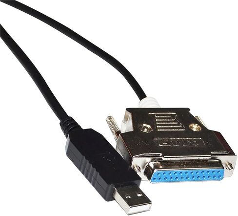 FT232RL RS232 USB to D-SUB 25PIN DB25 Female Adapter Serial Communication Cable for Automatic MICROPLATE Reader PN 75053(3metres,FT232RL CHIP) in Saudi Arabia