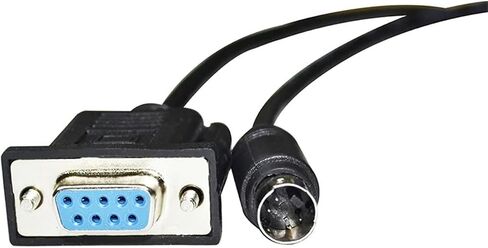 DB9 أنثى إلى MINI DIN 4PIN MD4 ADAPTER RS-232 كابل الاتصالات التسلسلية (5M) in Saudi Arabia