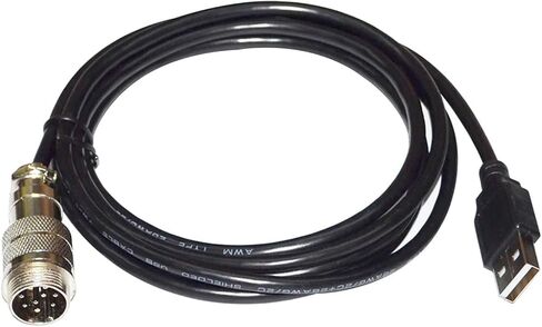USB 2.0 to 9 DIN Male Adapter Connection DIN-USB Cable for TH8A Gear TSSH TSSH+ MOD+ HANDBRAKE PC Controller KABLE(1.8m) in Saudi Arabia