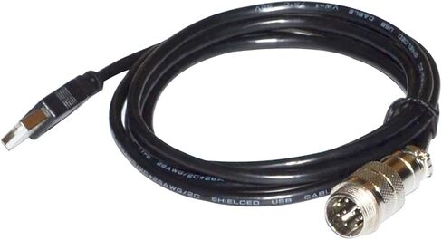 USB 2.0 to 9 DIN Male Adapter Connection DIN-USB Cable for TH8A Gear TSSH TSSH+ MOD+ HANDBRAKE PC Controller KABLE(1.8m) in Saudi Arabia