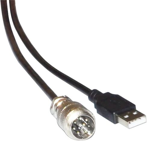 USB 2.0 to 9 DIN Male Adapter Connection DIN-USB Cable for TH8A Gear TSSH TSSH+ MOD+ HANDBRAKE PC Controller KABLE(1.8m) in Saudi Arabia