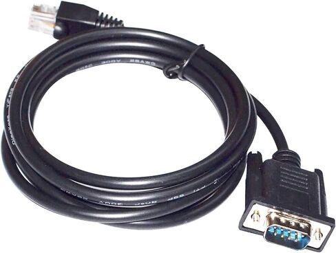 D-Sub 9-Pin DB9 Male to RJ45 Adapter RS422 COMBAL in Saudi Arabia