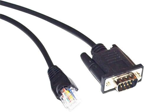 D-Sub 9-Pin DB9 Male to RJ45 Adapter RS422 COMBAL in Saudi Arabia