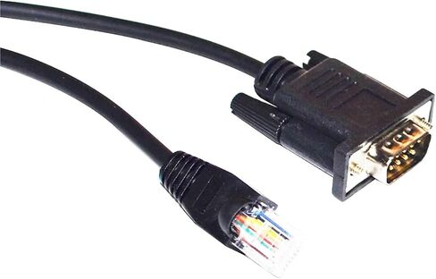 D-Sub 9-Pin DB9 Male to RJ45 Adapter RS422 COMBAL in Saudi Arabia