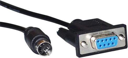 RS232 D-SUB 9P DB9 إلى MINI DIN 5PIN MD5 Converter PLC CABLESMANGE CABORTING COMPLED COMBER in Saudi Arabia