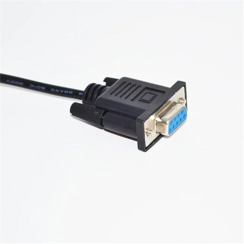 RS232 DB9 9PIN Female to DB25 D-SUB25PIN Male Adapter Null Modem Cable(5m) in Saudi Arabia
