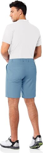 33,000ft Men's Golf Shorts 9" Dry Fit Stretch Golf Short UPF 50+ Lightweight Flat Front Golf Shorts with Pockets Grey in Kuwait