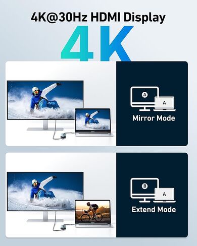 Acer 7 in 1 USB C Hub حزمة مع الماوس اللاسلكي in Kuwait