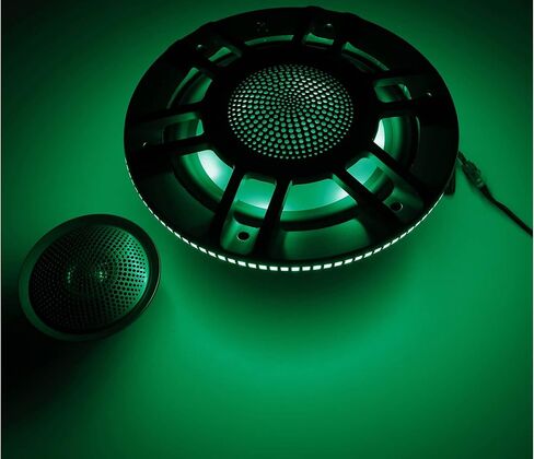 Infinity Mobile Kappa Marine 8 "3 Way Premium Marine Speaker RGB Lighting - Titanium Convertible Design/Component Mounting (متجدد) in Saudi Arabia