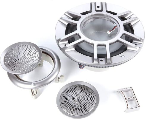Infinity Mobile Kappa Marine 8 "3 Way Premium Marine Speaker RGB Lighting - Titanium Convertible Design/Component Mounting (متجدد) in Saudi Arabia