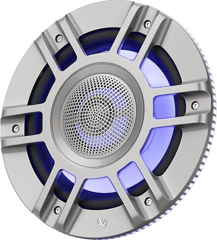 Infinity Mobile Kappa Marine 8 "3 Way Premium Marine Speaker RGB Lighting - Titanium Convertible Design/Component Mounting (متجدد) in Saudi Arabia