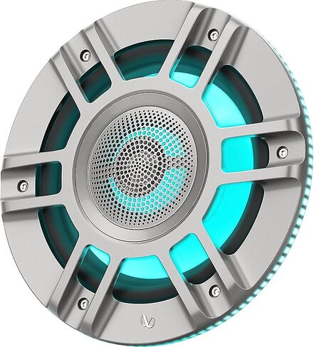 Infinity Mobile Kappa Marine 8 "3 Way Premium Marine Speaker RGB Lighting - Titanium Convertible Design/Component Mounting (متجدد) in Saudi Arabia