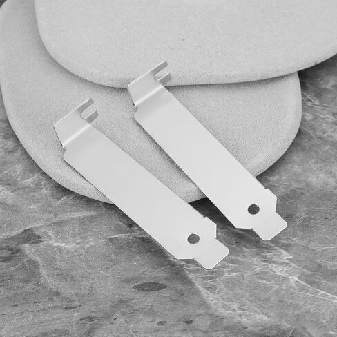 SING F LTD 6X PC Low Profile PCI Bracket Expansion Computer Back Slot Cover for Computer Cases, 80x18x13mm in Saudi Arabia