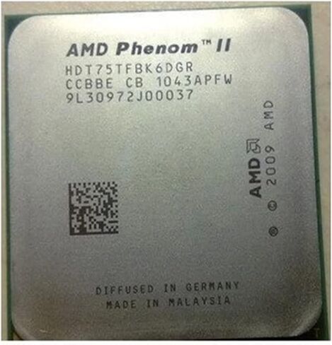 A PH II X6 1075T (3.0GHz/6MB/6 CORES/SOCKET AM3/938-PIN) HDT75TFBK6DGR SIX C CPU in Saudi Arabia