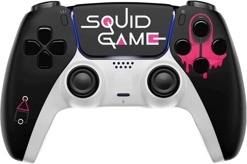 وحدة تحكم لاسلكية Moddedzone لـ PS5 مع تصاميم حصرية وفريدة متوافقة مع PlayStation 5 - هدية عيد الميلاد المثالية لعشاق الألعاب - مصنوعة بخبرة في الولايات المتحدة الأمريكية الذهب in Kuwait