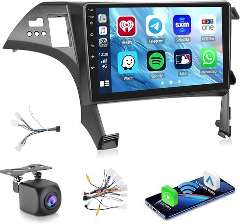 Car Radio for Toyota Prius 2000 2010 2011 2012 2014 2015 ، Android 15 Car Stereo Wireless Carplay ، Roinvou 10.1 inch touch screen for prius Bluetooth Radio Android Auto WiFi GPS 2G RAM 64G ROM in Kuwait