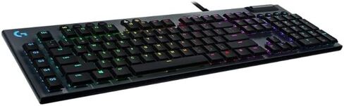 Logitech G815 Lightsync RGB لوحة مفاتيح ألعاب ميكانيكية مع مفتاح مفتاح GL منخفضة GL ، 5 مفاتيح G -KEYs قابلة للبرمجة ، USB. in Kuwait