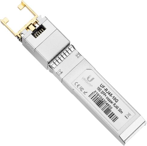 UBIQUITI RJ45 10GBPS SFP+ Trans MODULESFP+ to RJ45 in Saudi Arabia