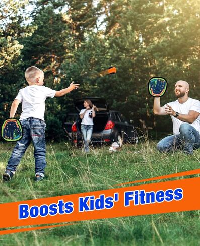 Aywewii Toss and Catch Ball Game Outdoor Beach Pool Toys for Kids Toddler Toys Baseball Training Outside Lawn Yard Games 3 4 5 Year Old Boys Girls Birthday Gifts Easter Basket Stuffers in Kuwait